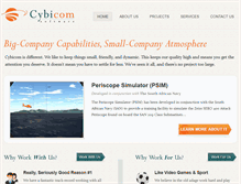 Tablet Screenshot of cybicom.co.za